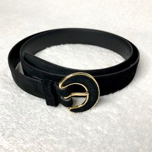 Vintage Suede Belt 37inches